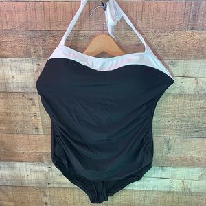 Basic Editions Slimming Bathing Swim Suit 14